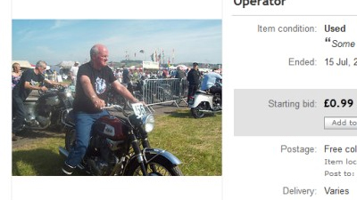 man tries to sell himself on ebay