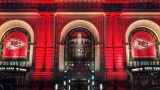 Chiefs decorations at Union Station picture