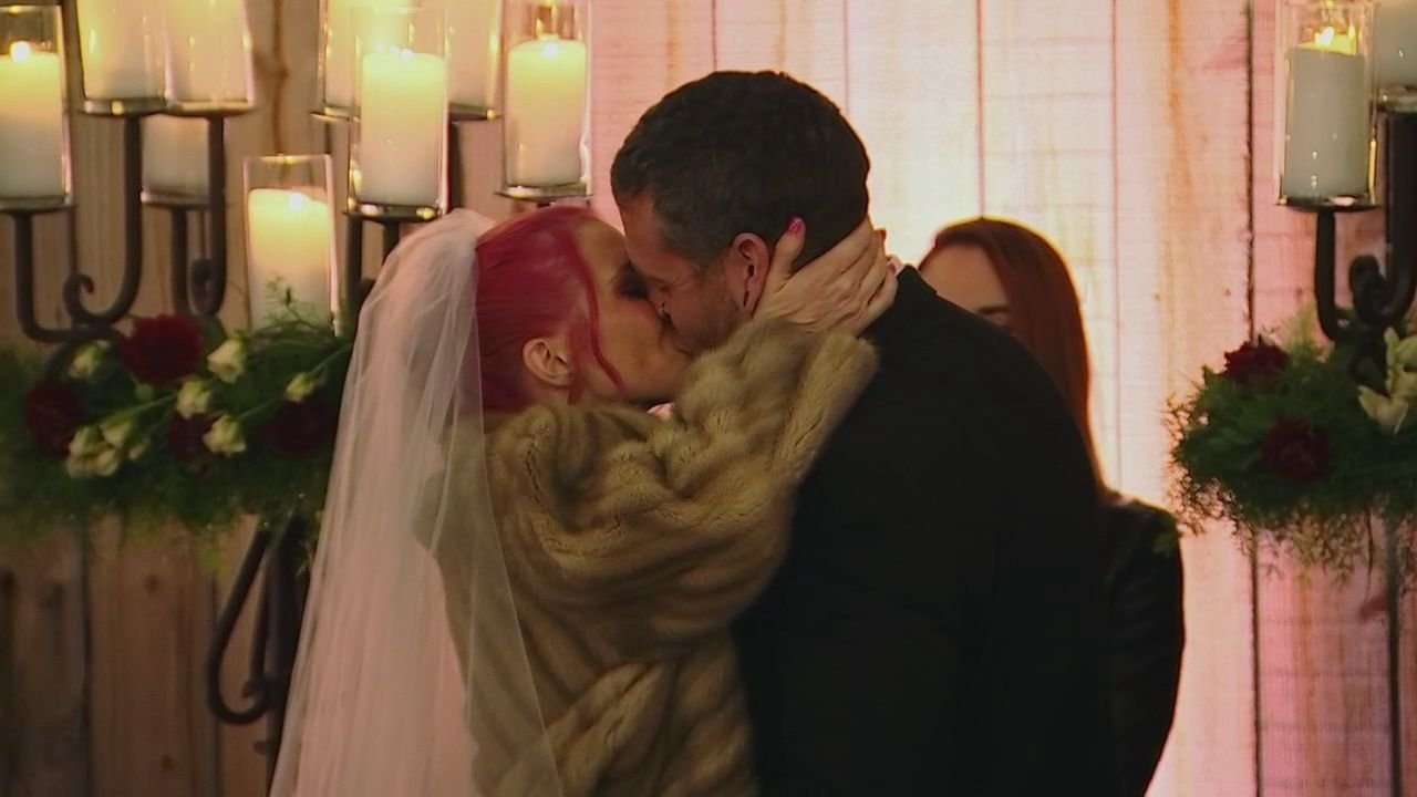 Picture of couple at wedding