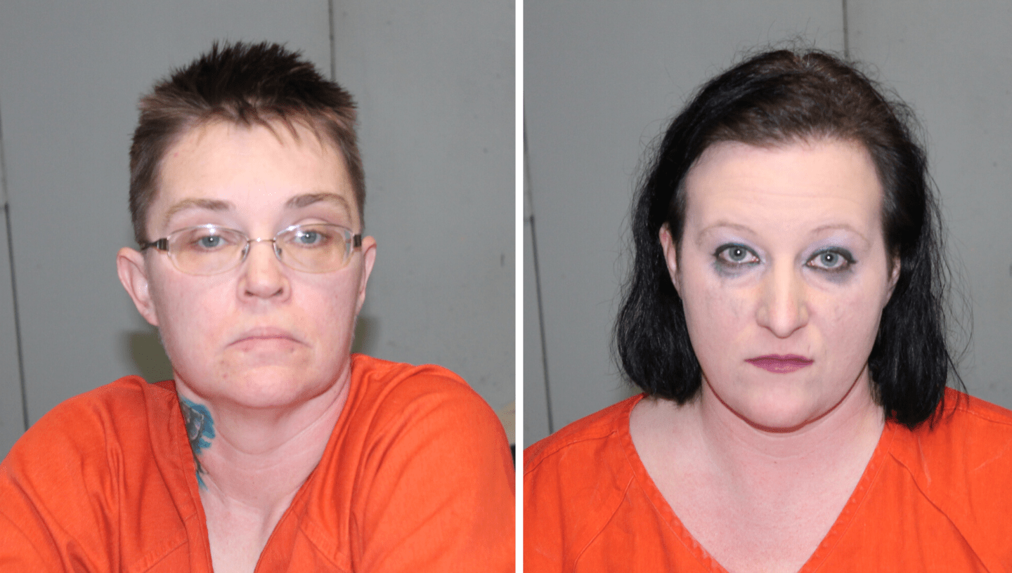 Pictures of Debra England (left) and Katrina England