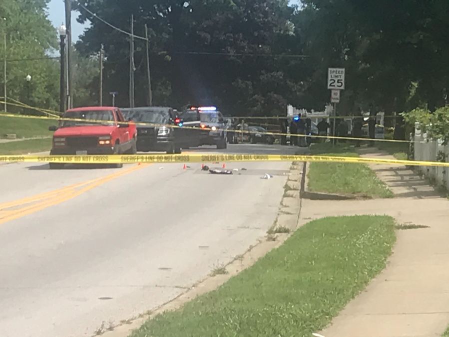 Picture of crime scene in Liberty